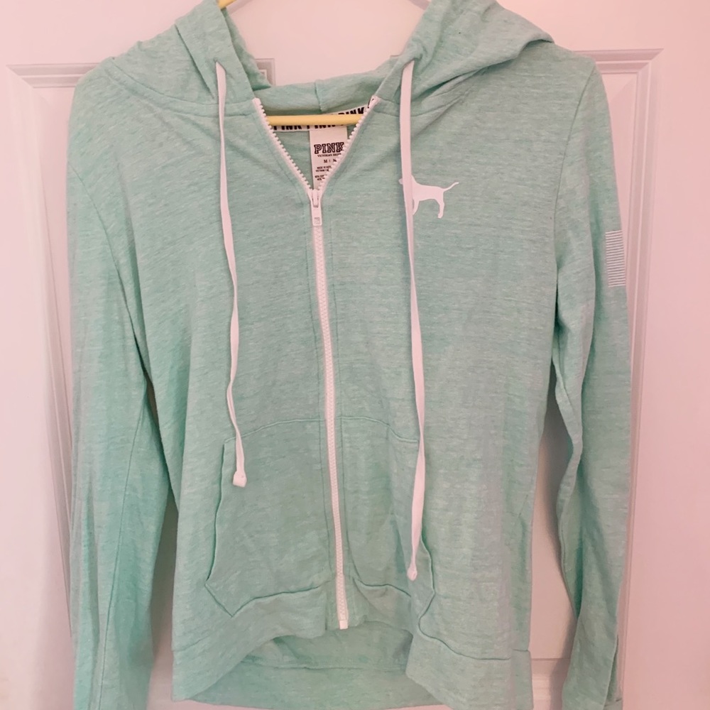 blue PINK sweatshirt
